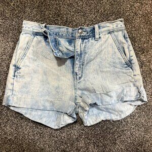 American Eagle acid-wash shorts, women's size 4